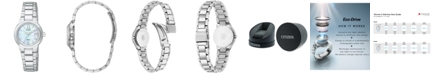 Citizen Women's Eco-Drive Sport Stainless Steel Bracelet Watch 26mm EW1670-59D